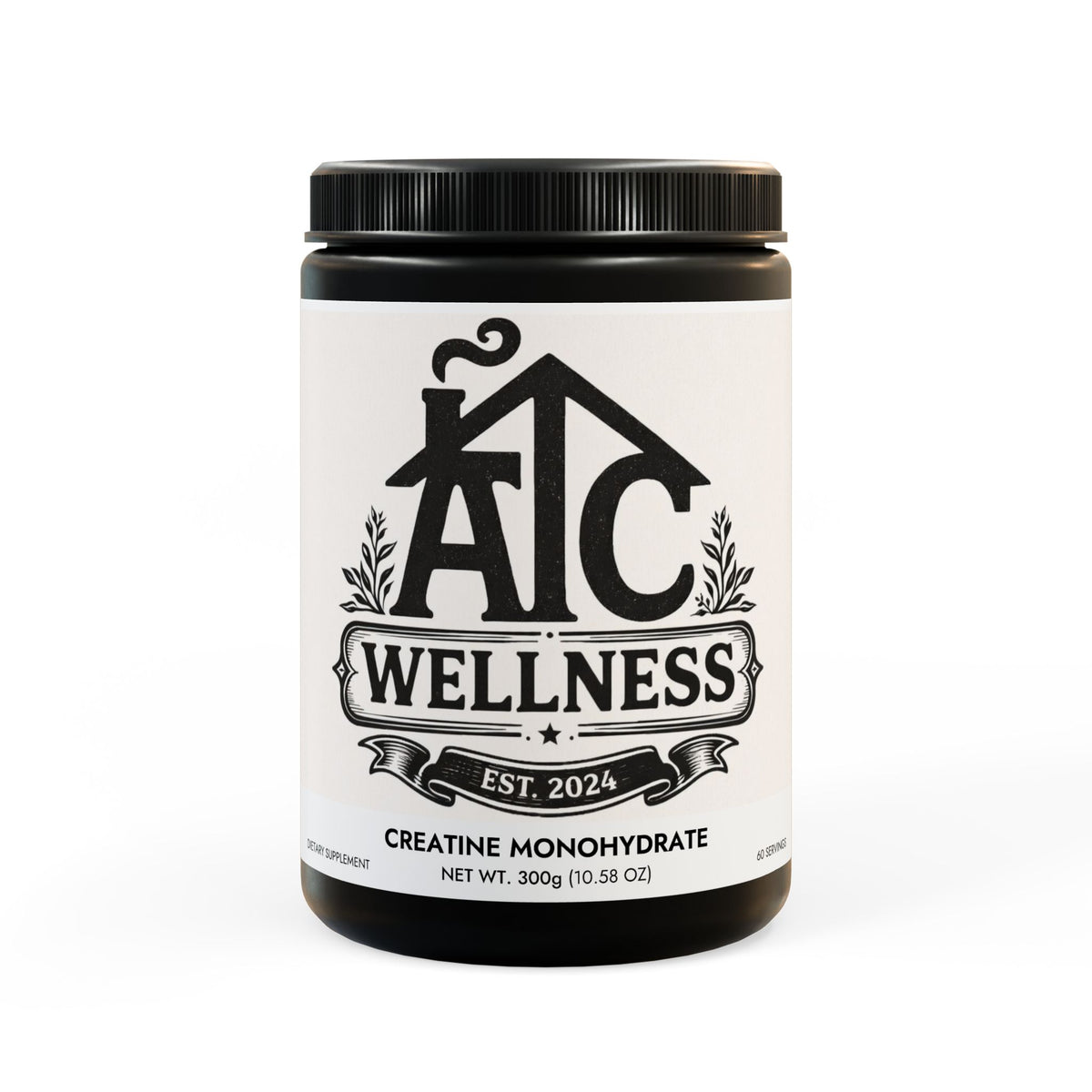 Creatine Monohydrate Supplement (300g, 10.58oz)