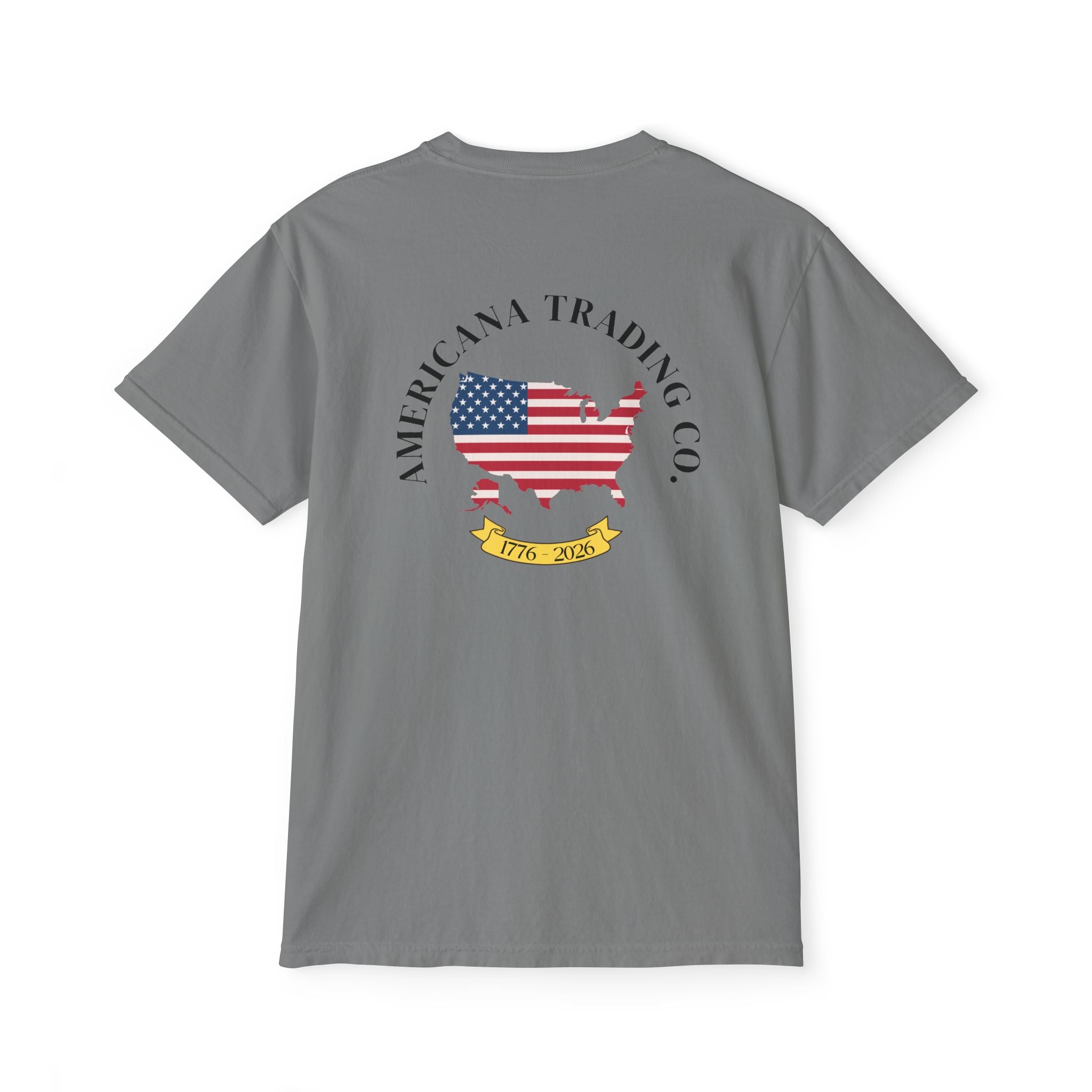 Americana Trading Company 1776–2026 Pocket Tee