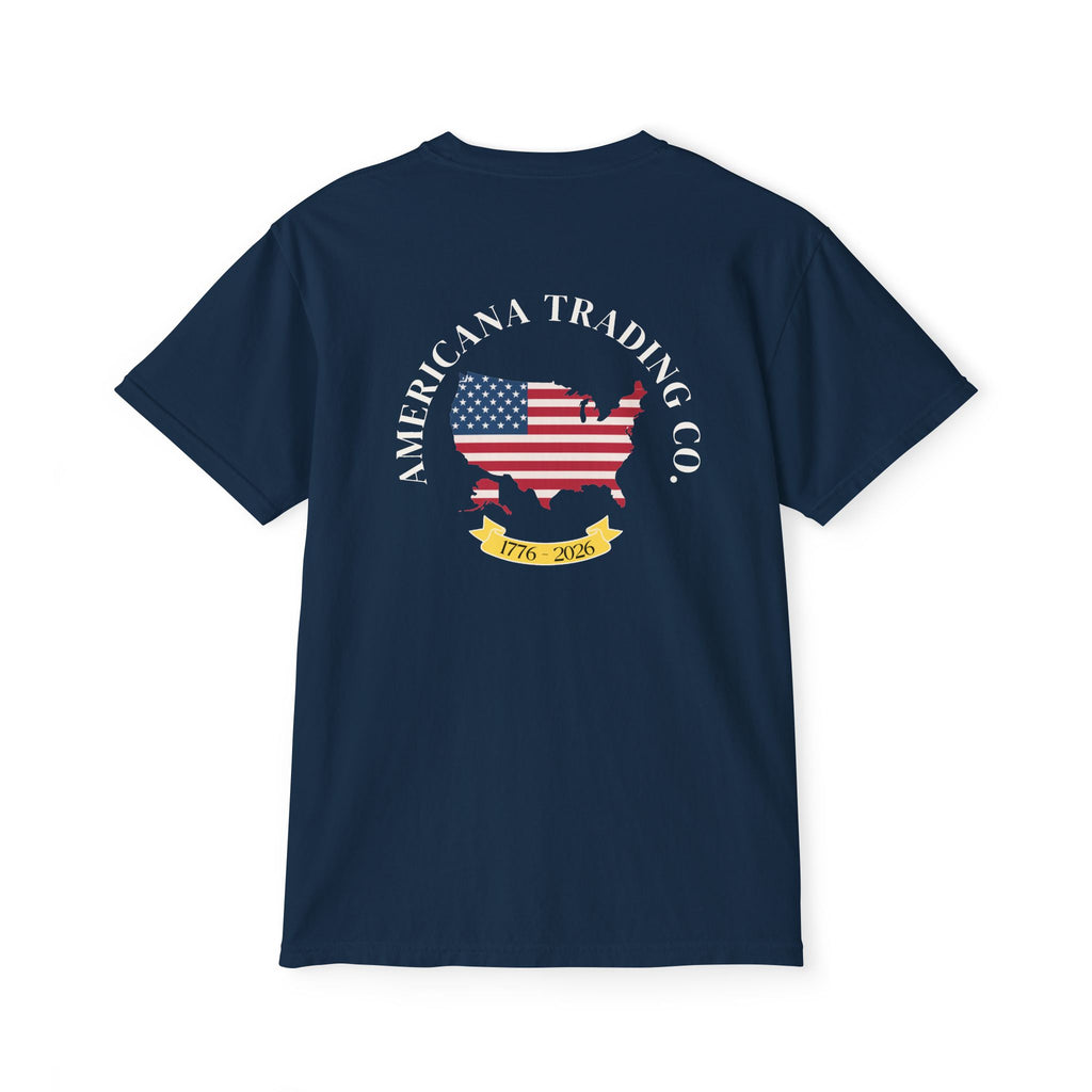 Americana Trading Company 1776–2026 Pocket Tee