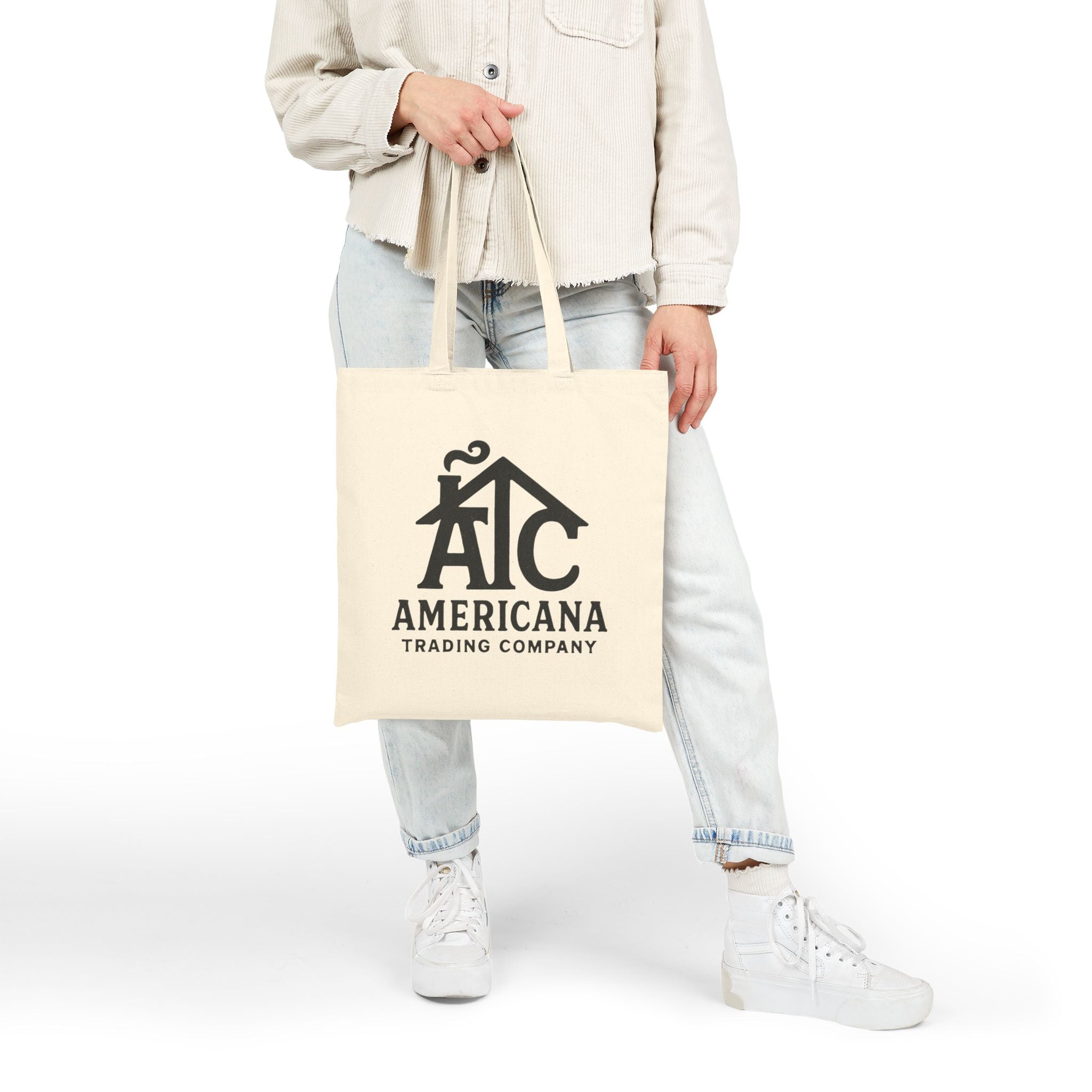 Cotton Canvas Tote Bag