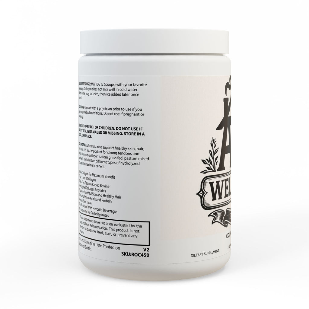 Collagen Peptides Type I & III Supplement (350g, 12.3oz)