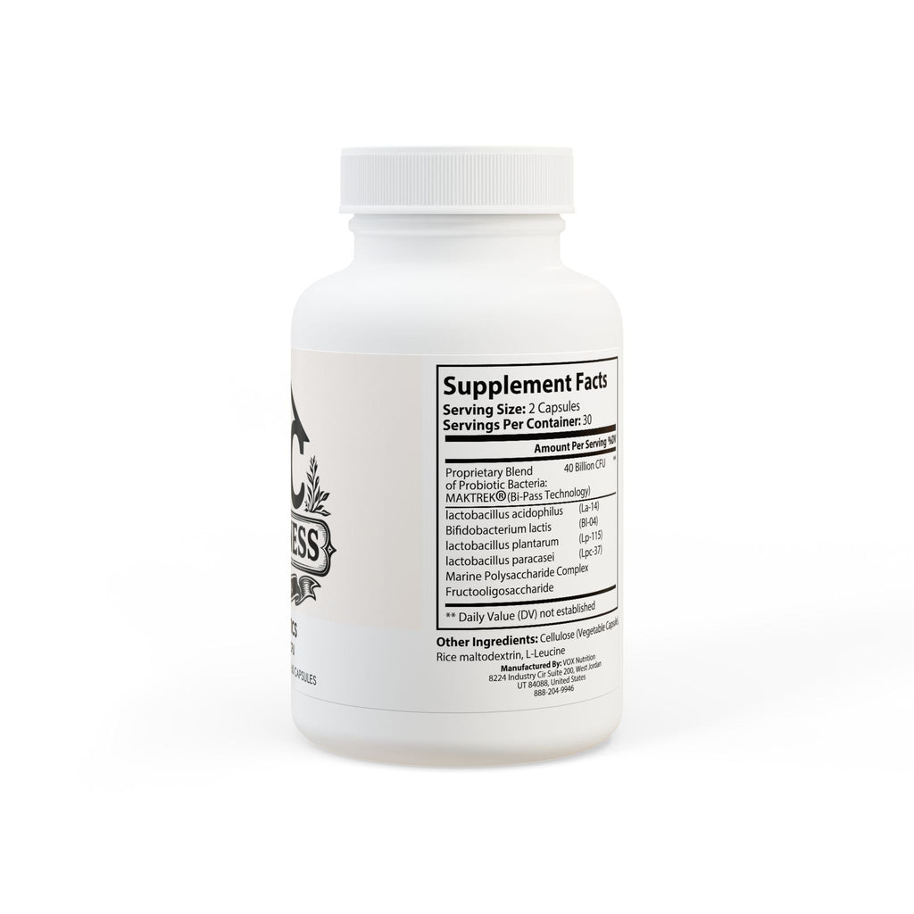 Probiotics Supplement (60 Capsules)