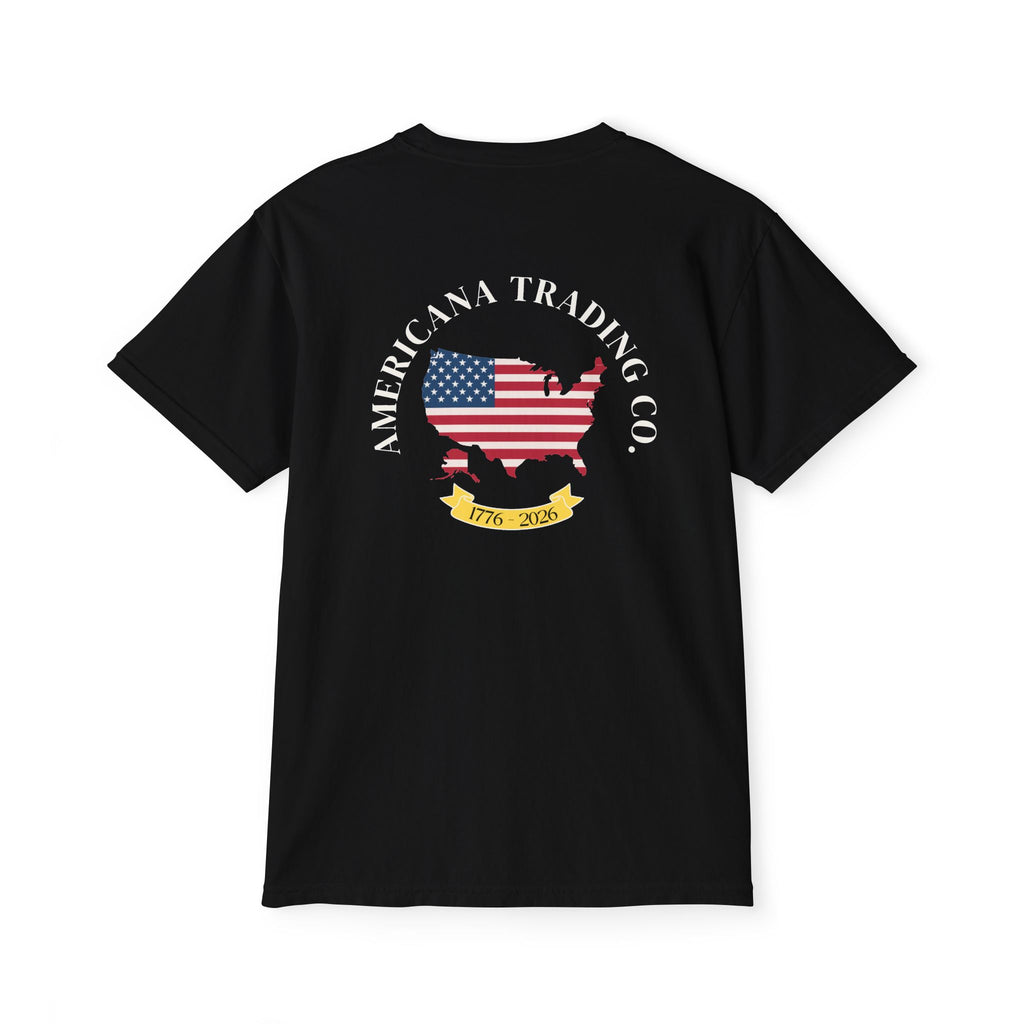 Americana Trading Company 1776–2026 Pocket Tee