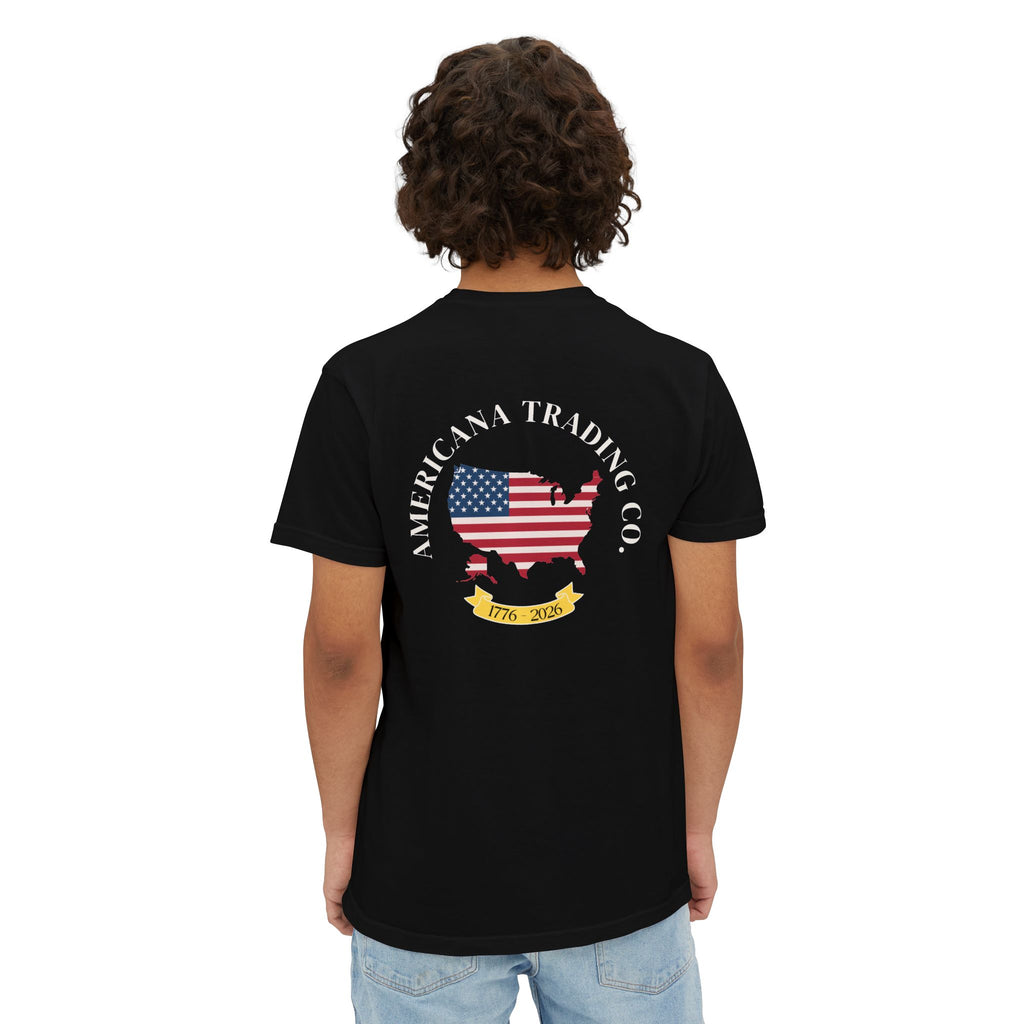Americana Trading Company 1776–2026 Pocket Tee